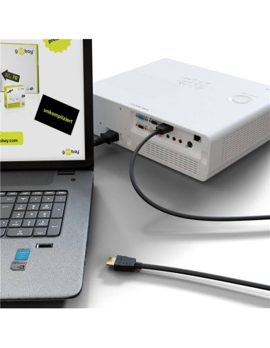 60627,Cablu HDMI2.0 High Speed, 4K, 15m Goobay 60627