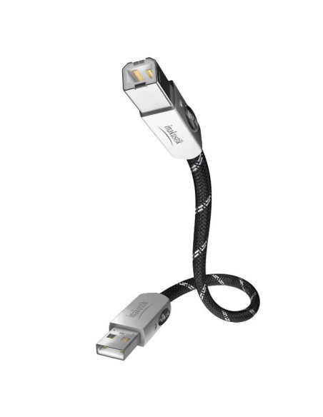 007170075,Cablu premium High Speed USB2.0 A-B, Inakustik Referenz, 0.75m, 007170075