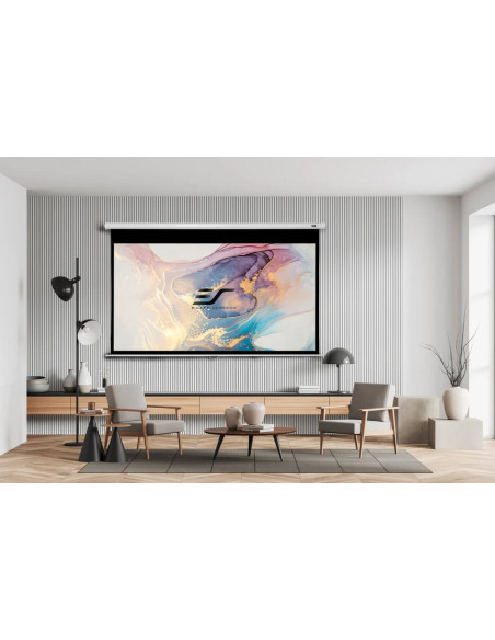 M100XWH,Ecran proiectie manual, perete/tavan, 222 x 125 cm, EliteScreens M100XWH, format 16:9