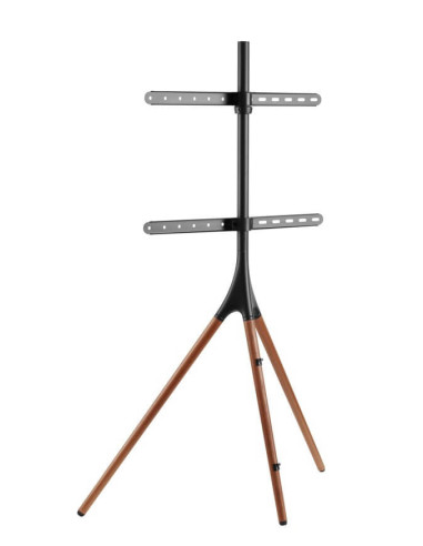 BM-FS12-46F-BLACK,Tripod elegant tip șevalet pentru TV 45"-65" Blackmount FS12-46F, max.32kg, negru-nuc