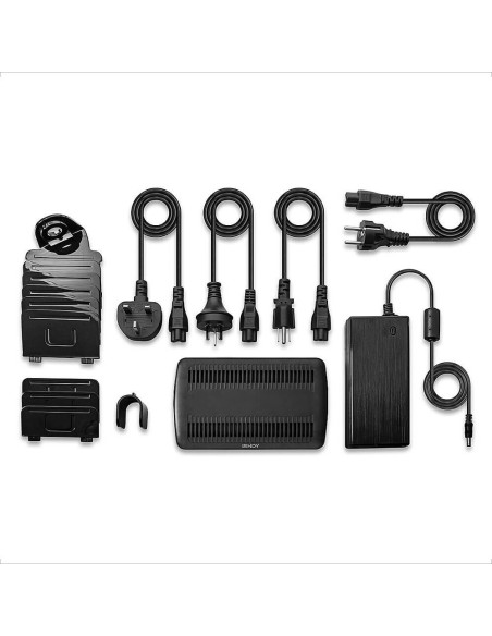 73436,Statie de incarcare Lindy cu 6 porturi USB, 160W, 73436