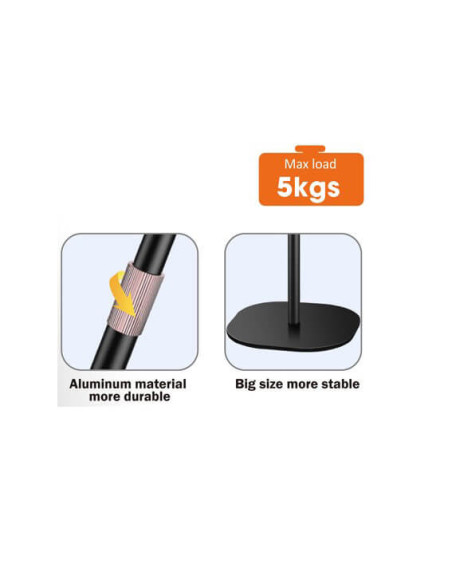 BM-MINIPRO,Stand mini videoproiector Blackmount MINIPRO, 65 - 136 cm, negru