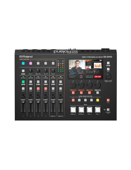 VIDCAP-ROL-SR20HD,Roland SR-20HD Mixer AV pentru Transmisiuni Directe & Inregistrare