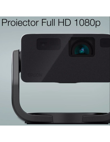 V11HB38140,Mini proiector laser inteligent Epson EF-22B cu suport, 1000 lumeni, contrast 5.000.000: 1