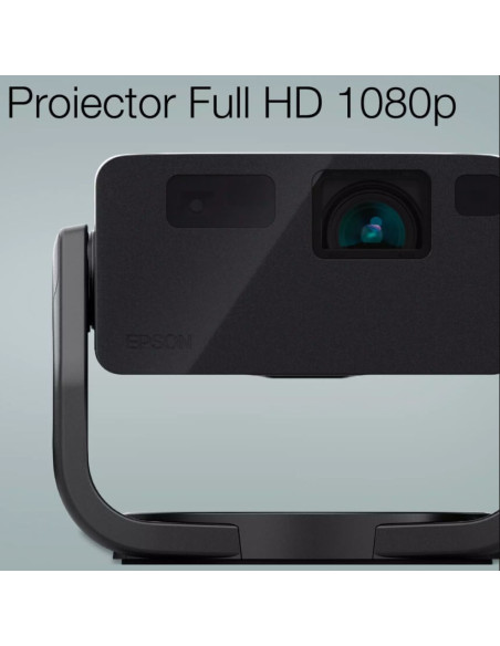 V11HB38140,Mini proiector laser inteligent Epson EF-22B cu suport, 1000 lumeni, contrast 5.000.000: 1