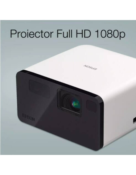 V11HB35040,Mini proiector laser inteligent Epson EF-21W, FHD 1920x1080, 1000 lumeni, contrast 5.000.000: 1