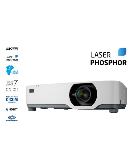60005762,Videoproiector instalabil profesional cu suport 4K NEC P627UL, WUXGA, 6200 lumen