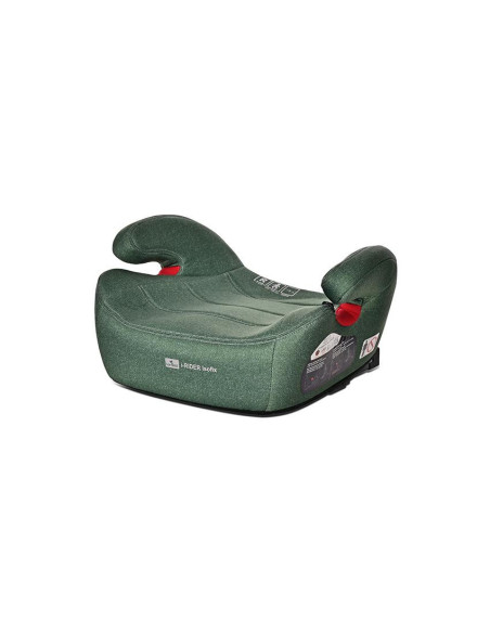 10071922411,Inaltator auto pentru copii, i-Rider, Isofix, 125-150 cm, 6-12 ani, Green