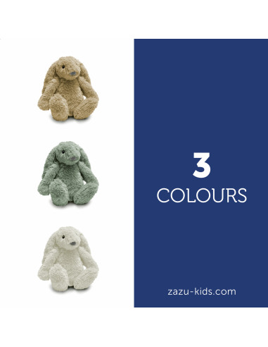 ZA-RO-03,Iepurasul RO cu dispozitiv lumina si sunet, Alb