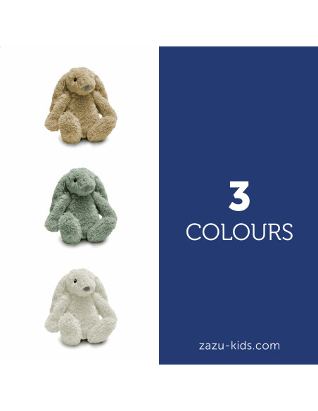 ZA-RO-03,Iepurasul RO cu dispozitiv lumina si sunet, Alb