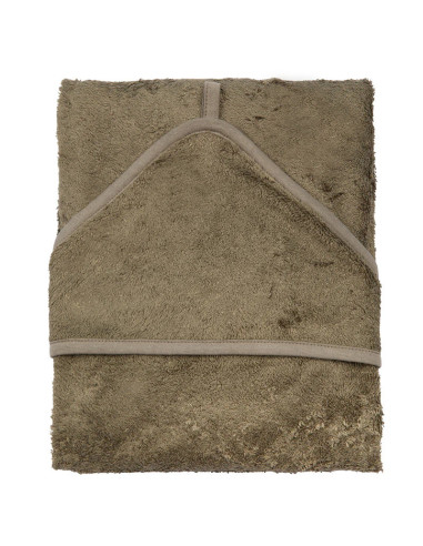 TM-CAP04-548,Prosop cu Gluga pentru Copii din Bambus Jungle Green