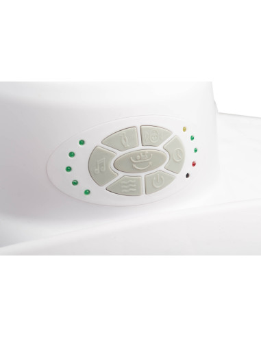 TERO-8003,Leagan electric rotativ 360⁰ cu telecomanda, melodii, sunete, senzor de mișcare și inclinare reglabila Caretero OPTI V