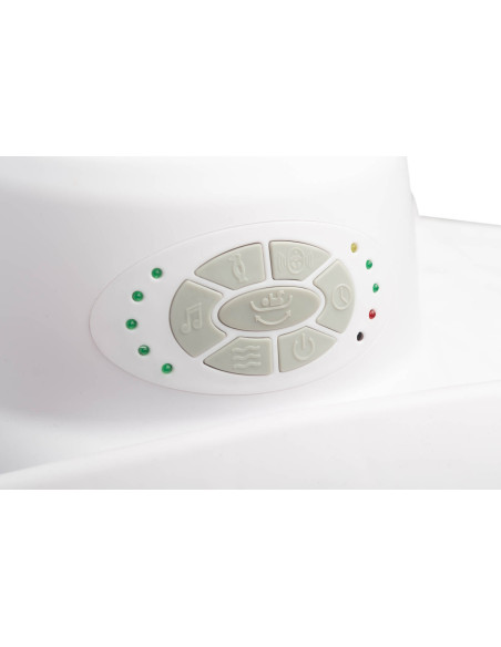 TERO-8003,Leagan electric rotativ 360⁰ cu telecomanda, melodii, sunete, senzor de mișcare și inclinare reglabila Caretero OPTI V