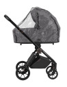 CRL-6525-3-GREY,Carucior compact premium Carrello ULTRA 3 in 1 I-Size 40-87 cm Sonic Grey