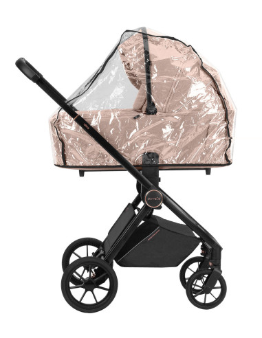 CRL-6525-3-BEIGE,Carucior compact premium Carrello ULTRA 3 in 1 I-Size 40-87 cm Antique Beige