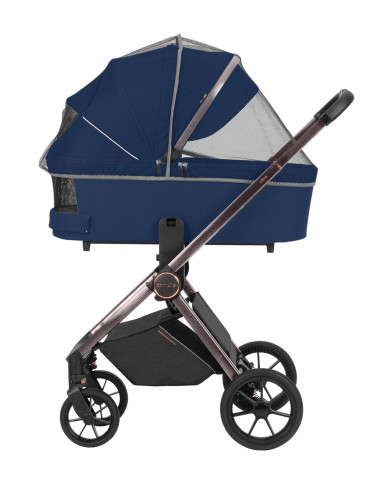 CRL-6525-3-BLUE,Carucior compact premium Carrello ULTRA 3 in 1 I-Size 40-87 cm Morning Blue