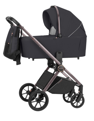 CRL-6525-3-BLACK,Carucior compact premium Carrello ULTRA 3 in 1 I-Size 40-87 cm Night Black