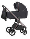 CRL-6525-3-BLACK,Carucior compact premium Carrello ULTRA 3 in 1 I-Size 40-87 cm Night Black