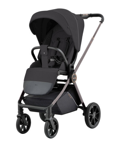 CRL-6525-3-BLACK,Carucior compact premium Carrello ULTRA 3 in 1 I-Size 40-87 cm Night Black