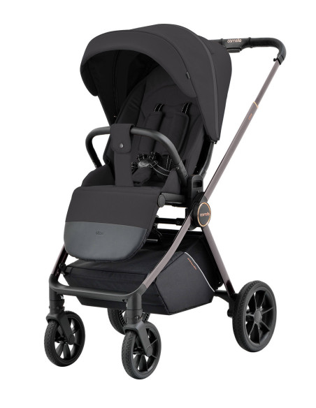 CRL-6525-3-BLACK,Carucior compact premium Carrello ULTRA 3 in 1 I-Size 40-87 cm Night Black