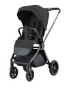 CRL-6525-3-BLACK,Carucior compact premium Carrello ULTRA 3 in 1 I-Size 40-87 cm Night Black