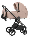 CRL-ULTRA4-BEIGE,Carucior compact premium Carrello ULTRA 4 in 1 I-Size 40-87 cm cu baza Isofix Antique Beige