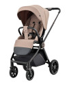 CRL-ULTRA4-BEIGE,Carucior compact premium Carrello ULTRA 4 in 1 I-Size 40-87 cm cu baza Isofix Antique Beige