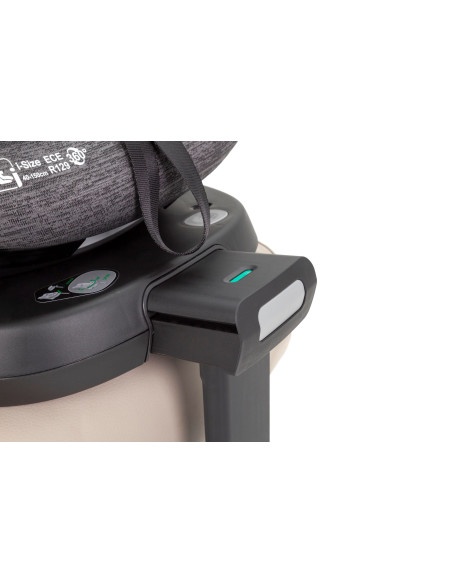 CRL-16001-CAGREY,Scaun auto rotativ 360° SPS Carrello METEORIT i-SIZE R129/03 40-150 cm ISOFIX Carbon Grey