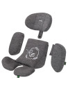 CRL-16001-CAGREY,Scaun auto rotativ 360° SPS Carrello METEORIT i-SIZE R129/03 40-150 cm ISOFIX Carbon Grey