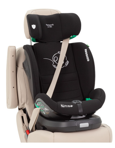 CRL-16001-CAGREY,Scaun auto rotativ 360° SPS Carrello METEORIT i-SIZE R129/03 40-150 cm ISOFIX Carbon Grey