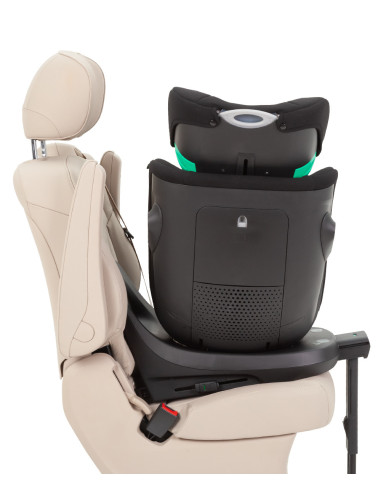 CRL-16001-SPBLACK,Scaun auto rotativ 360° SPS Carrello METEORIT i-SIZE R129/03 40-150 cm ISOFIX Space Black