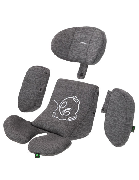 CRL-16001-SPBLACK,Scaun auto rotativ 360° SPS Carrello METEORIT i-SIZE R129/03 40-150 cm ISOFIX Space Black