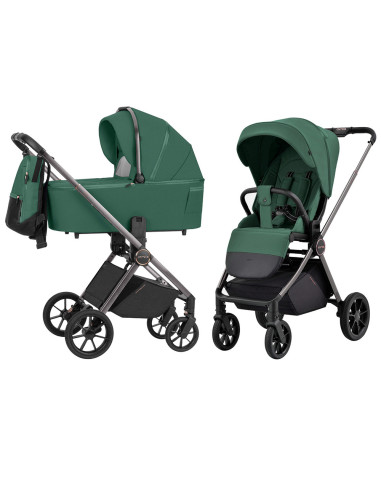 CRL-6525-MGREEN,Carucior compact premium Carrello ULTRA 2 in 1 Morning Green