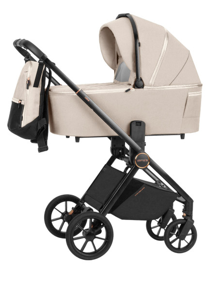 CRL-6525-CBEIGE,Carucior compact premium Carrello ULTRA 2 in 1 Cosmic Beige