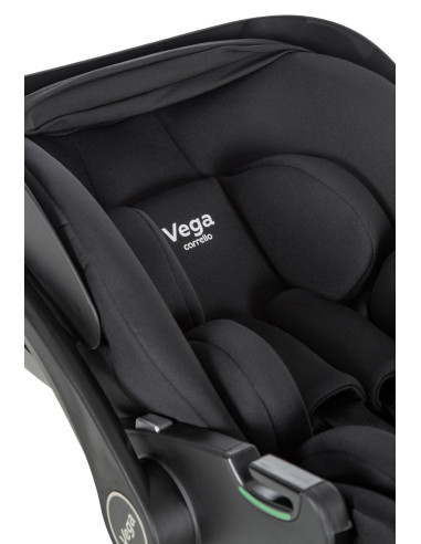 CRL-14101-ABBLACK,Scaun auto cu inclinare reglabila grupa 0+ Carrello VEGA 40-87 cm I-Size Absolute Black