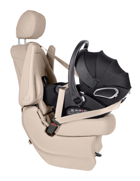 CRL-14101-ABBLACK,Scaun auto cu inclinare reglabila grupa 0+ Carrello VEGA 40-87 cm I-Size Absolute Black