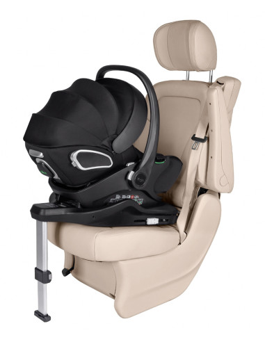 CRL-14101-ABBLACK,Scaun auto cu inclinare reglabila grupa 0+ Carrello VEGA 40-87 cm I-Size Absolute Black