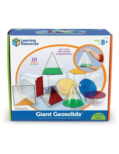 LER3208,Corpuri geometrice gigant (10 piese)