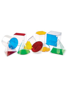 LER3208,Corpuri geometrice gigant (10 piese) 2