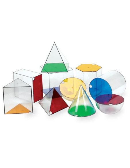 LER3208,Corpuri geometrice gigant (10 piese)