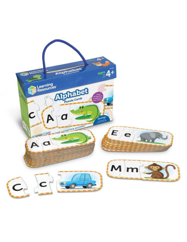 LER6089,Set 26 de puzzle-uri Alfabet (3 piese)