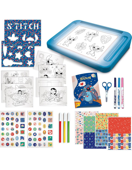 L107582,Tablita de desen cu lumini - Stitch