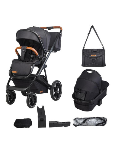 322065360324080364,Sistem modular 3in1 Coccolle Nessia Diamond black + Scoica auto Coccolle Knox Anthracite