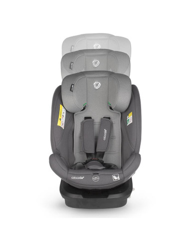 324087060,Scaun auto iSize 40-150 cm Coccolle Nyota Diamond black
