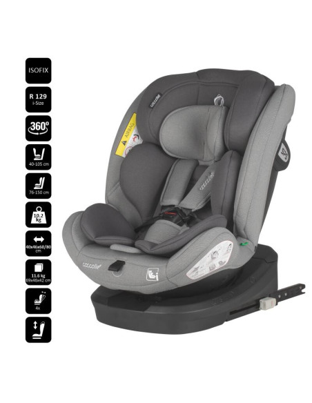 324087071,Scaun auto iSize 40-150 cm Coccolle Nyota Moonlit grey