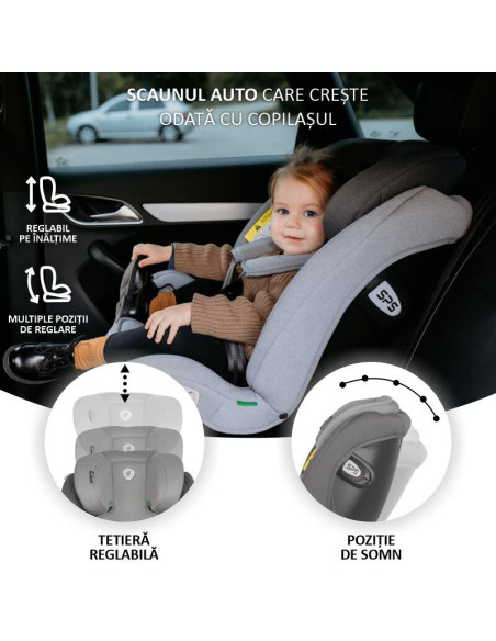 324087160,Scaun auto iSize 40-150 cm Coccolle Sidra Diamond black