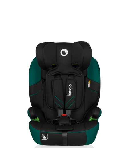 BN-LO-LEVI_ONE_I-SIZE_GREEN_FOREST,Scaun auto, Lionelo, Levi One i-Size, Universal, Instalare FWF, Cu tetiera reglabila in 10 po