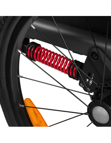 BN-LO-CAMA_GREY_GRAPHITE,Carucior si remorca de bicicleta, Lionelo, Cama, Multifunctional, Pentru 1 sau 2 copii, Cu sistem de ab