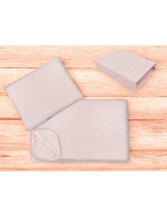 BN-6426972025874,Lenjerie patut cu 3 piese, MimiNu, Cu cearceaf 120x60 cm, Din bumbac certificat Oeko Tex Standard 100, Cu patur 2