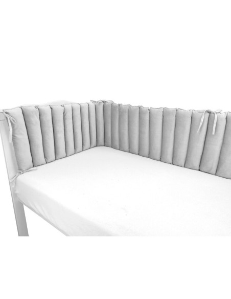 BN-6426972026550,Aparatoare pentru patut, MimiNu, Tip panou, Pentru patut, Lungime 180 cm, Din catifea, Grey